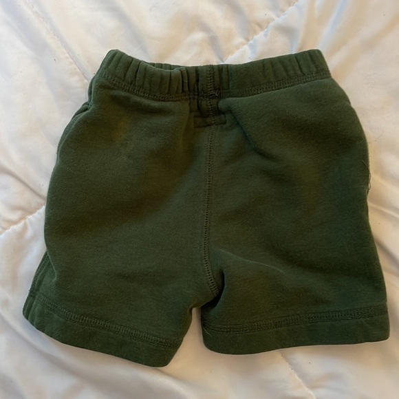 Roots baby and roots kids shorts in green - Picture 6 of 7